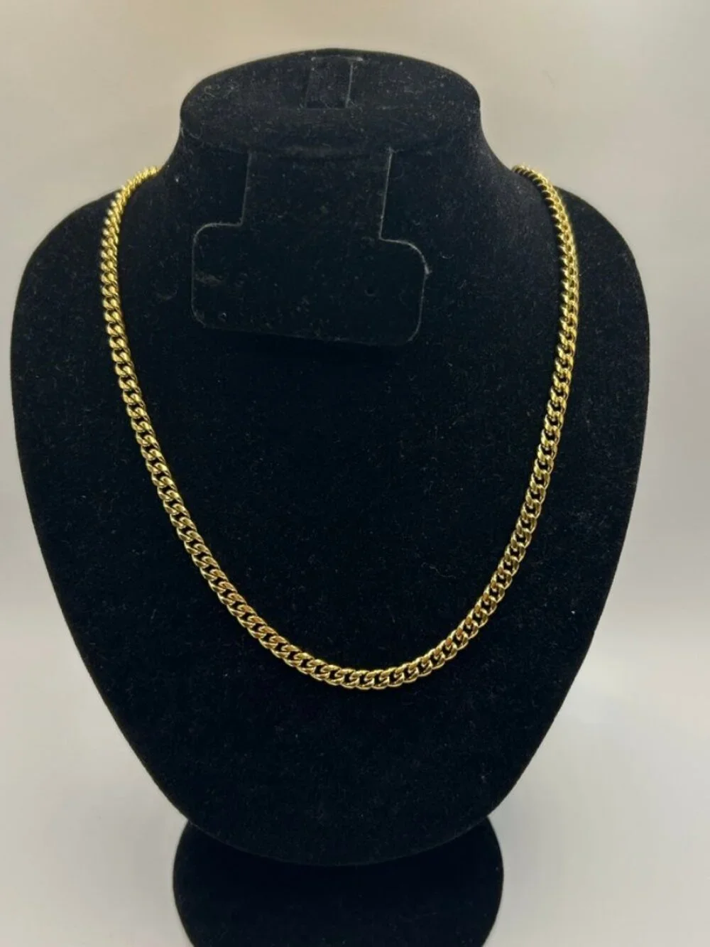 Real Gold Cuban Chain 5mm 22 Inch Mens Plated Miami Solid Layering Everyday